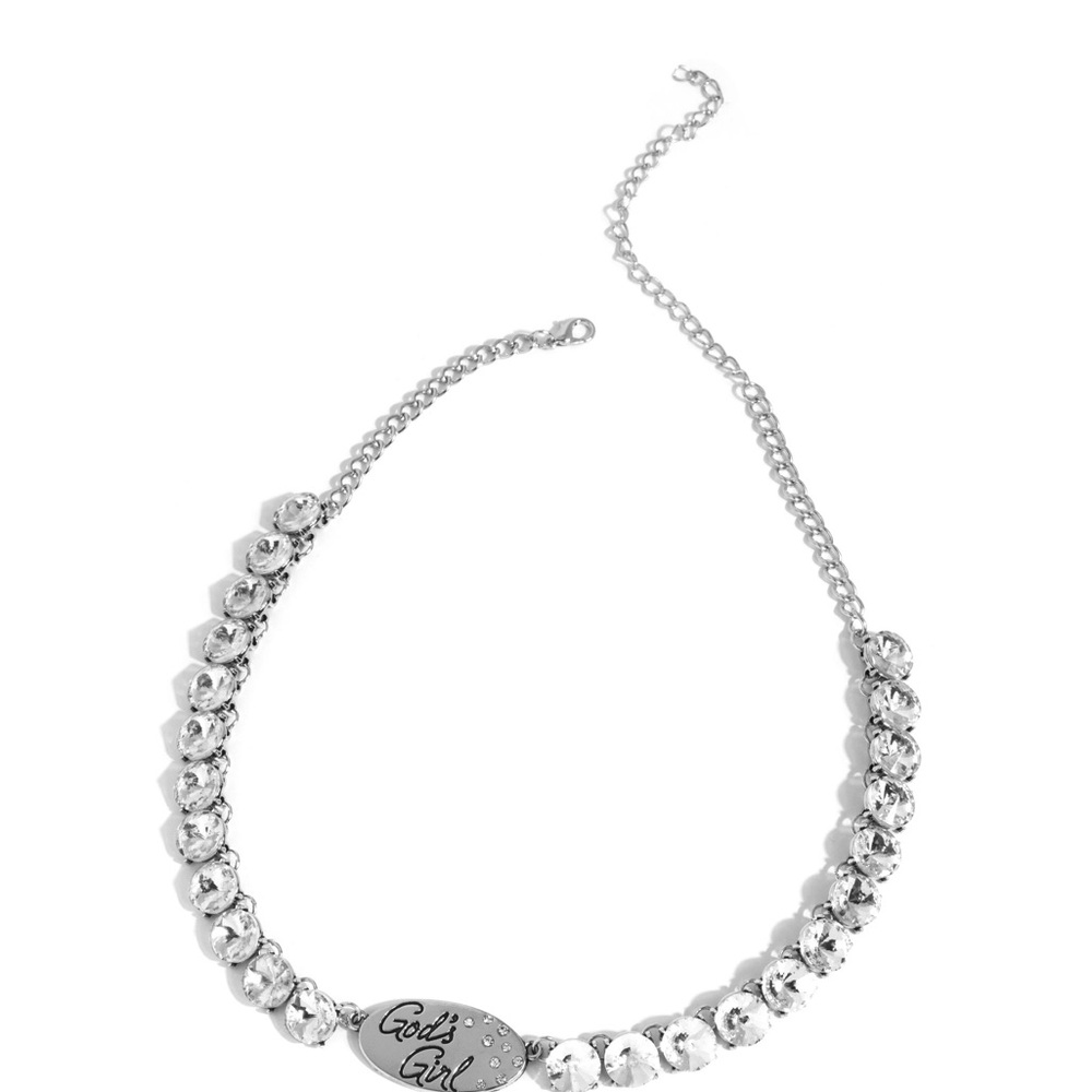 God’s Girl Necklace 
Comes with earrings